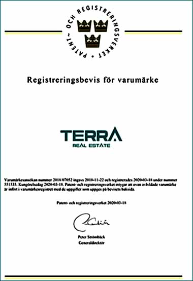 TERRA Real Estate® Trademark Registration