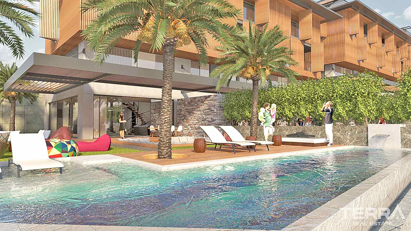 Modern Apartments with Panoramic Sea and Castle View in Alanya - 55299