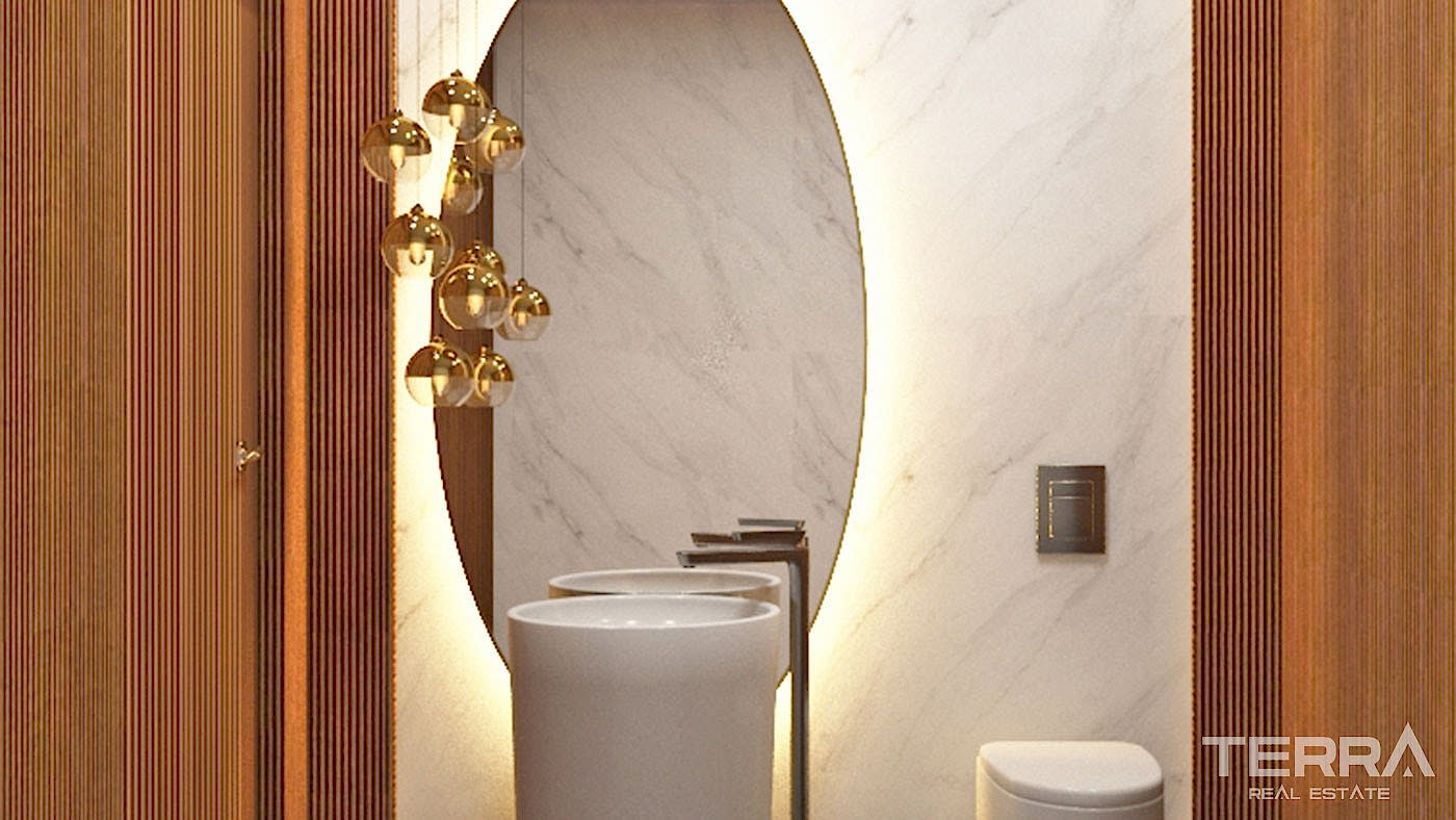 Modern Apartments with Panoramic Sea and Castle View in Alanya - 55340