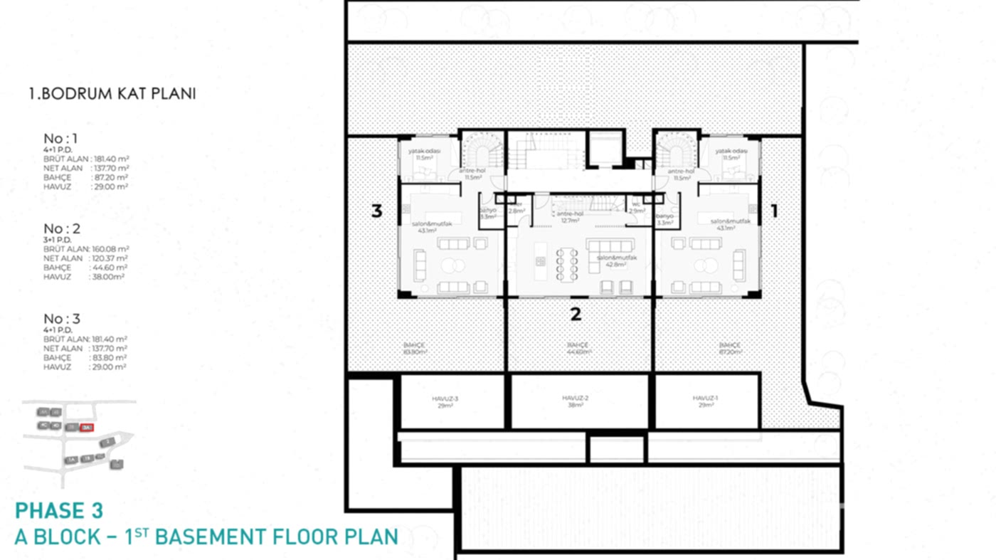 Modern Apartments with Panoramic Sea and Castle View in Alanya - 101282