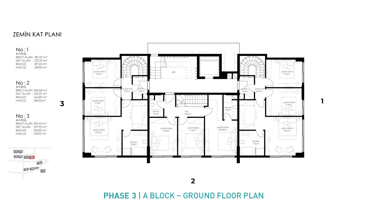 Modern Apartments with Panoramic Sea and Castle View in Alanya - 101284