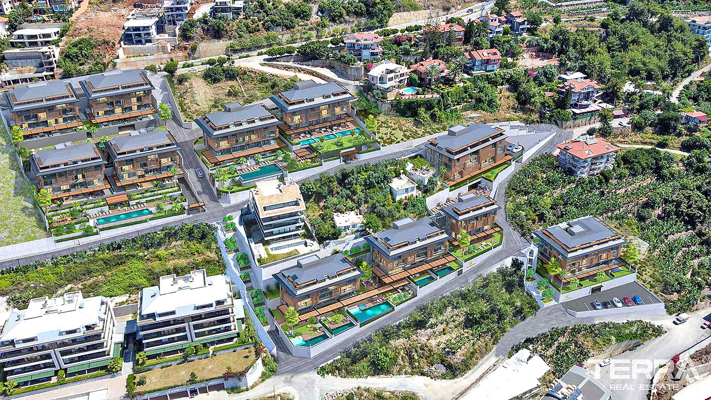 Modern Apartments with Panoramic Sea and Castle View in Alanya - 101289