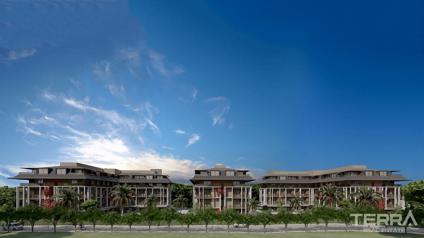 Elegant Complex of Investment Apartments in Alanya with White Goods - 92685