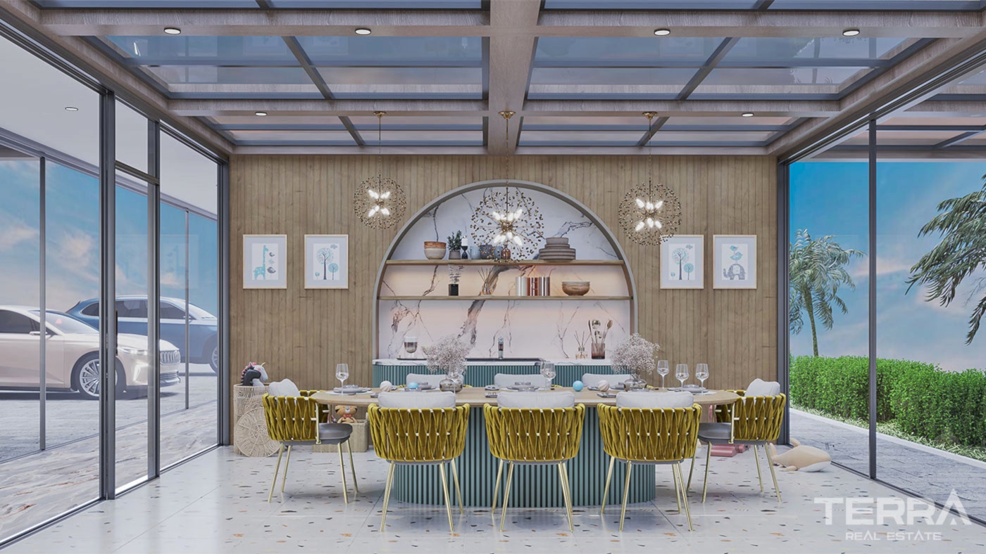 Elegant Complex of Investment Apartments in Alanya with White Goods - 92696