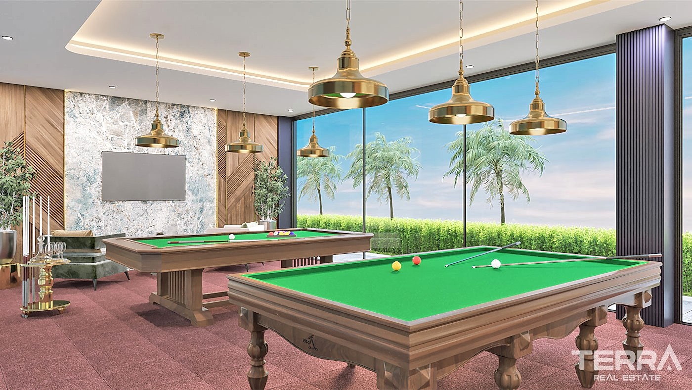 Elegant Complex of Investment Apartments in Alanya with White Goods - 92698