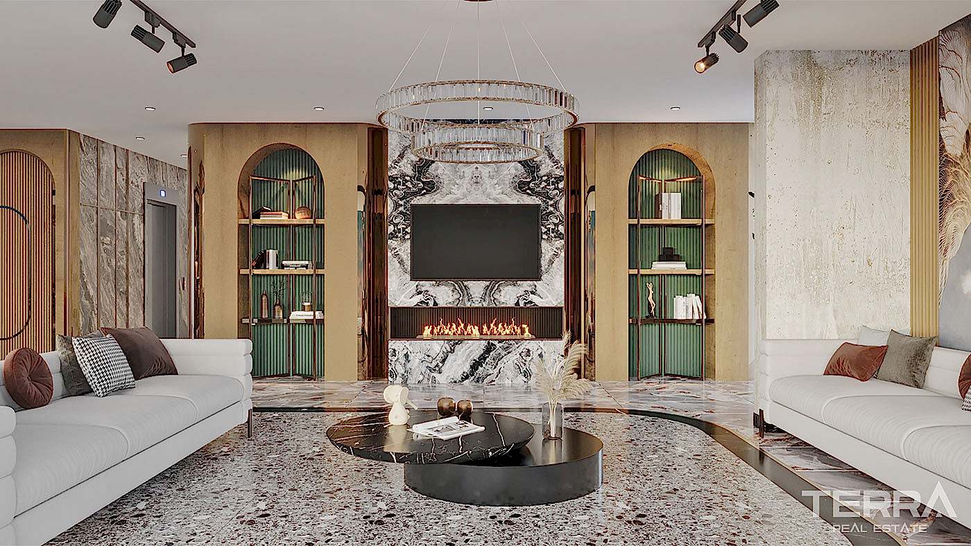 Elegant Complex of Investment Apartments in Alanya with White Goods - 92702