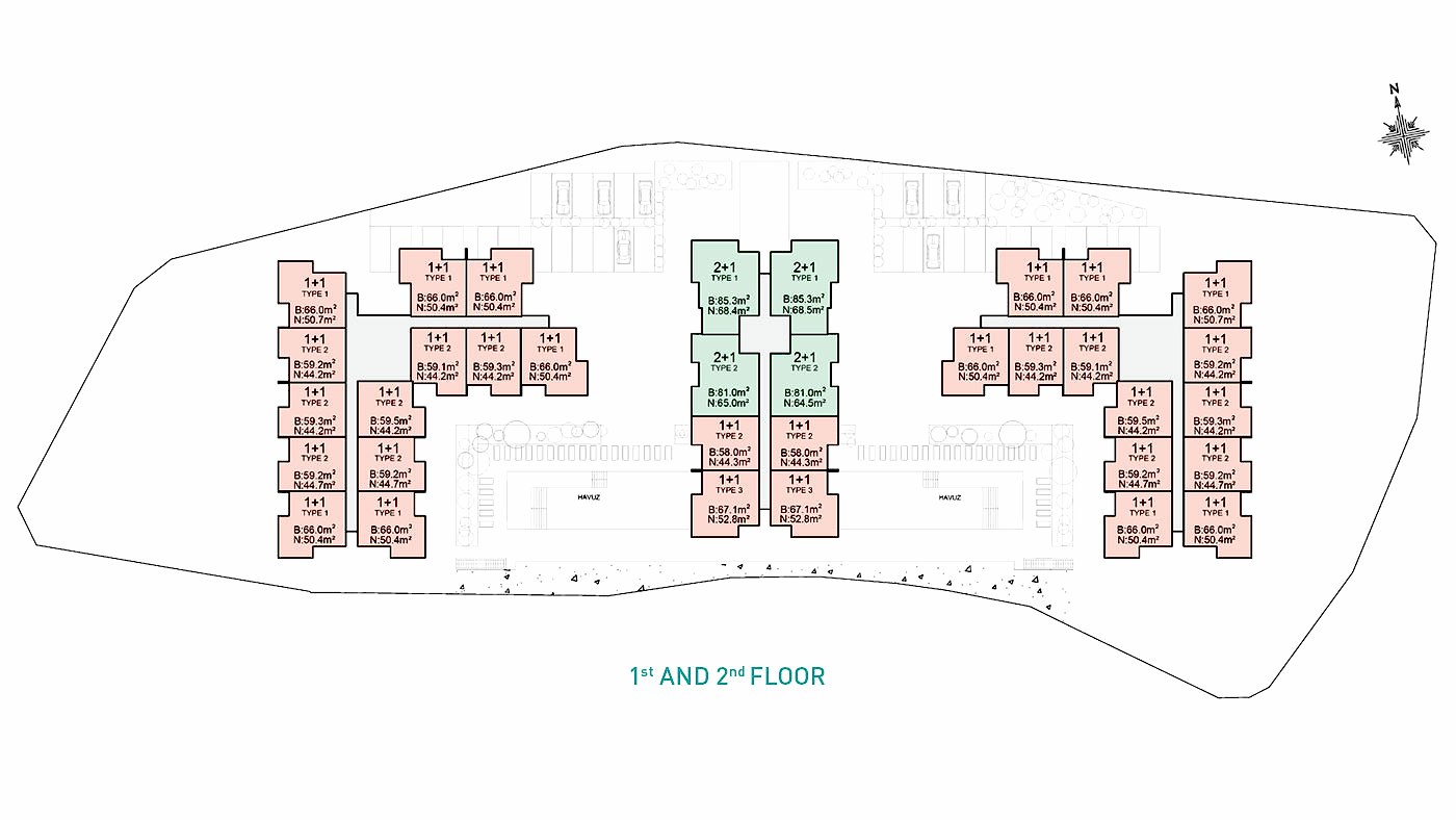 Elegant Complex of Investment Apartments in Alanya with White Goods - 92704
