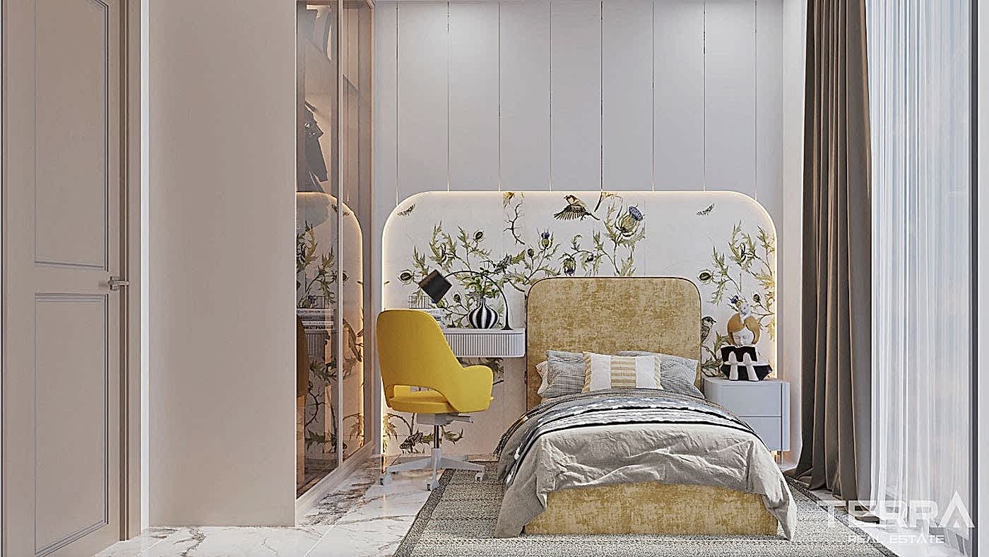 Elegant Complex of Investment Apartments in Alanya with White Goods - 92713