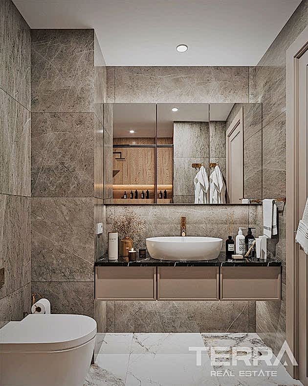 Elegant Complex of Investment Apartments in Alanya with White Goods - 92714