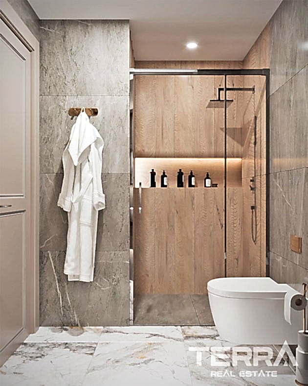 Elegant Complex of Investment Apartments in Alanya with White Goods - 92715