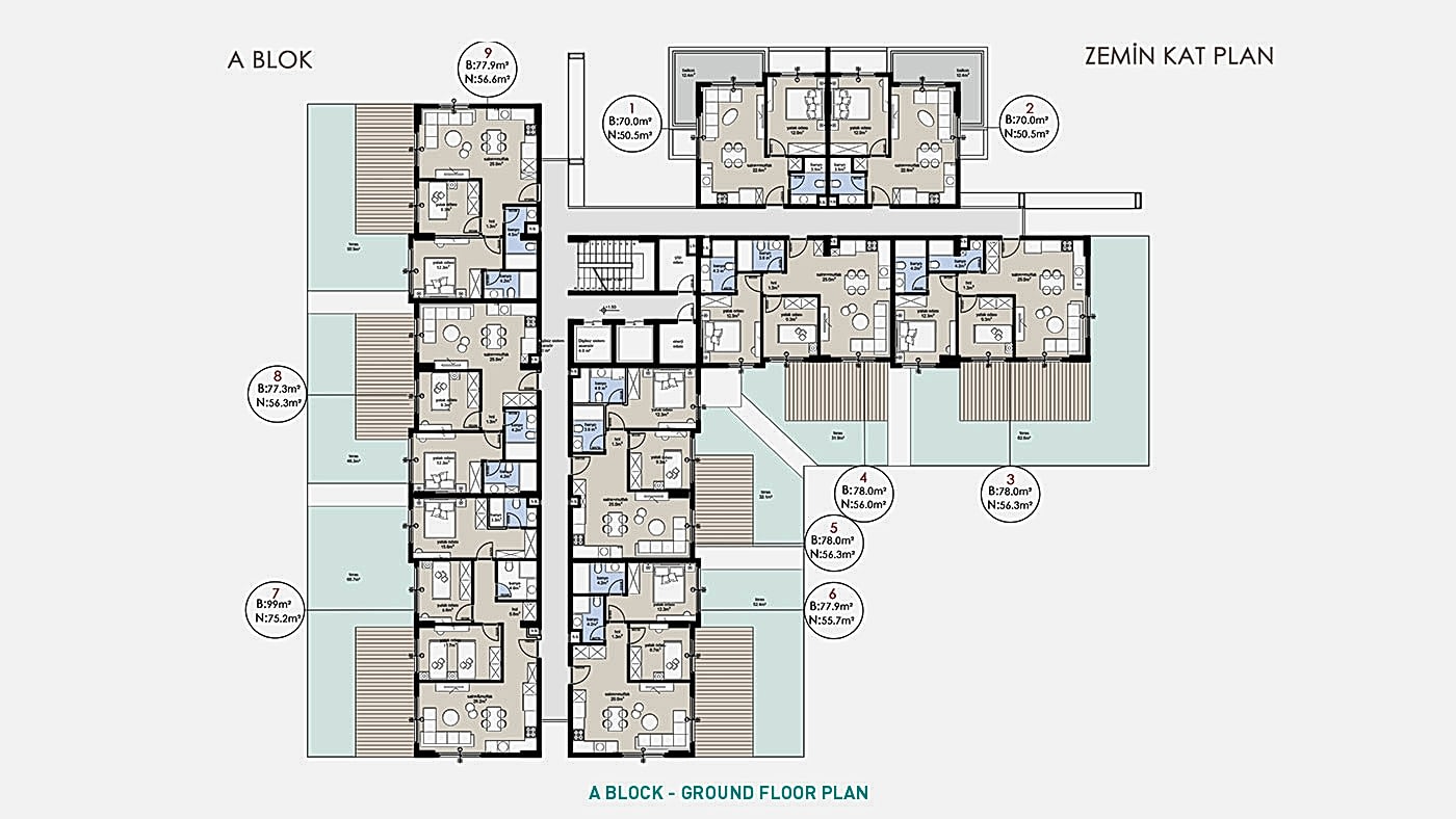 Elegant Complex of Investment Apartments in Alanya with White Goods - 92722