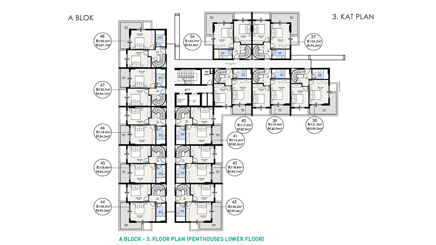 Elegant Complex of Investment Apartments in Alanya with White Goods - 92724
