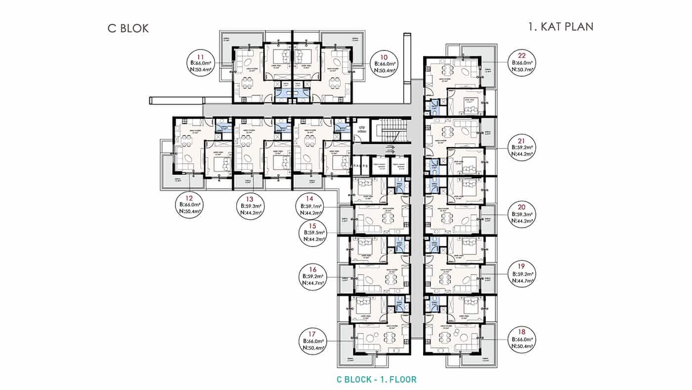 Elegant Complex of Investment Apartments in Alanya with White Goods - 92731