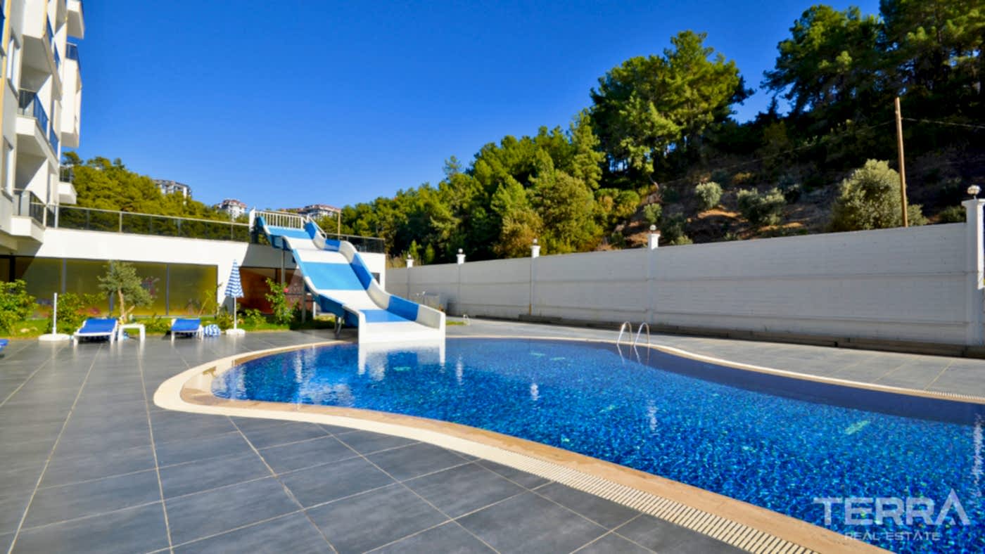 Furnished Flat Surrounded by Pine Forest Offer Luxury Living in Alanya - 101647