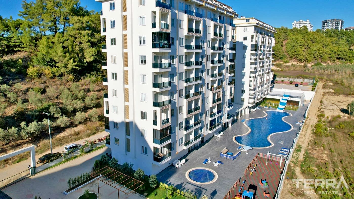 Furnished Flat Surrounded by Pine Forest Offer Luxury Living in Alanya - 101648