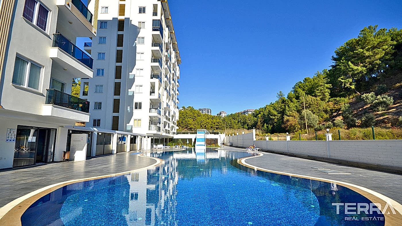 Furnished Flat Surrounded by Pine Forest Offer Luxury Living in Alanya - 101651