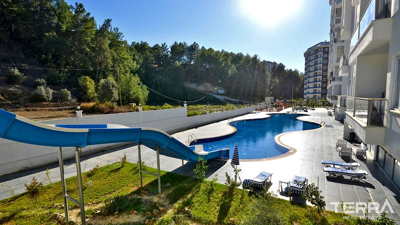 Furnished Flat Surrounded by Pine Forest Offer Luxury Living in Alanya - 101653