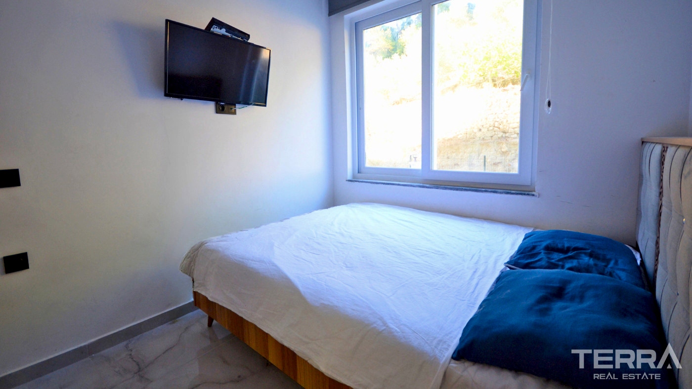 Furnished Flat Surrounded by Pine Forest Offer Luxury Living in Alanya - 101661