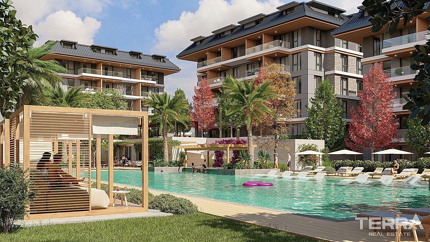 Citizenship Approved Alanya Apartments with Exclusive Social Amenities - 76729