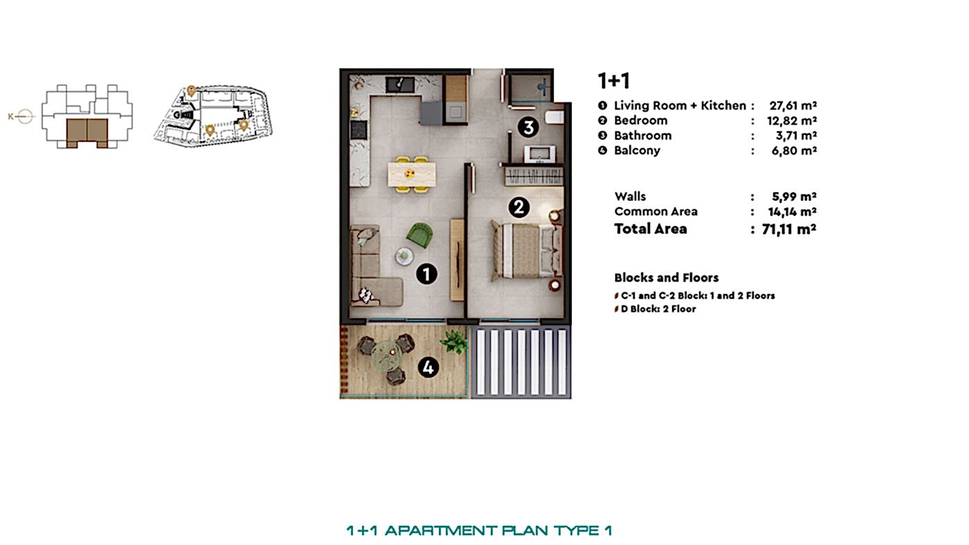 Citizenship Approved Alanya Apartments with Exclusive Social Amenities - 76750