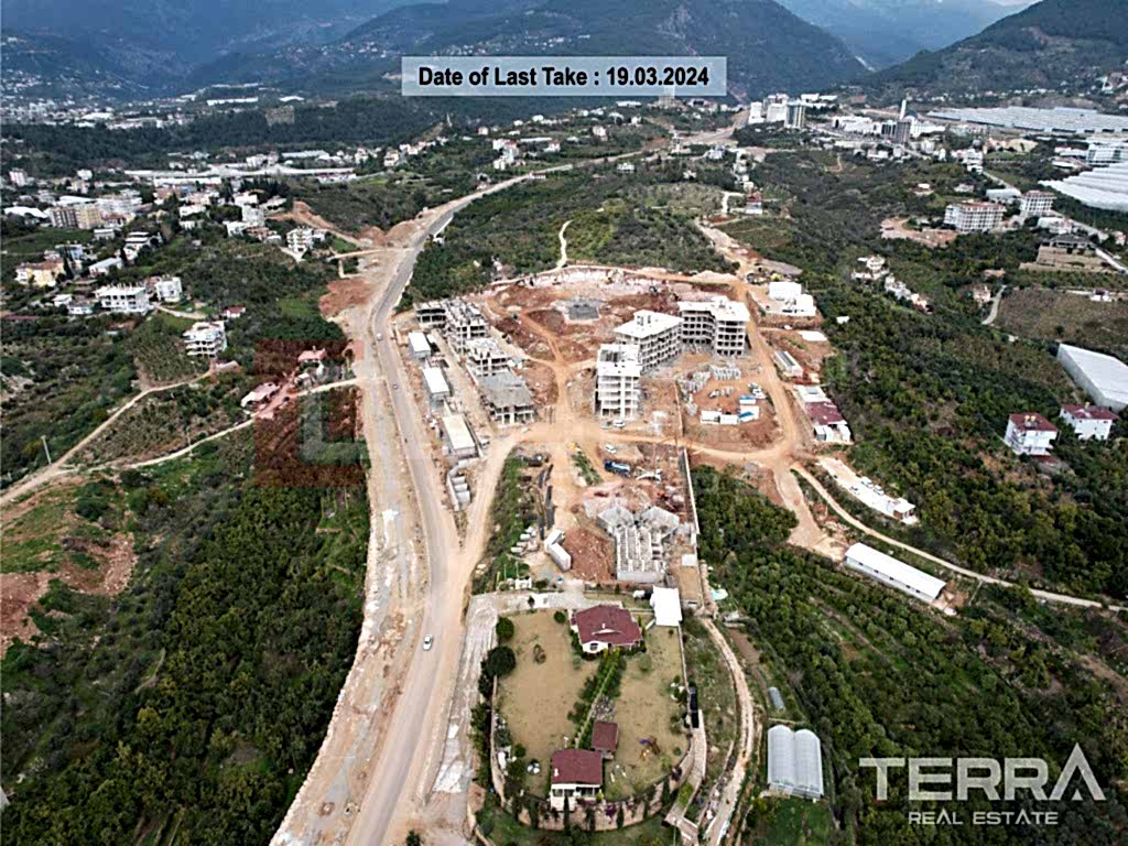 Exclusive Complex Near the Beach in Alanya with Swim Up Apartments - 101313