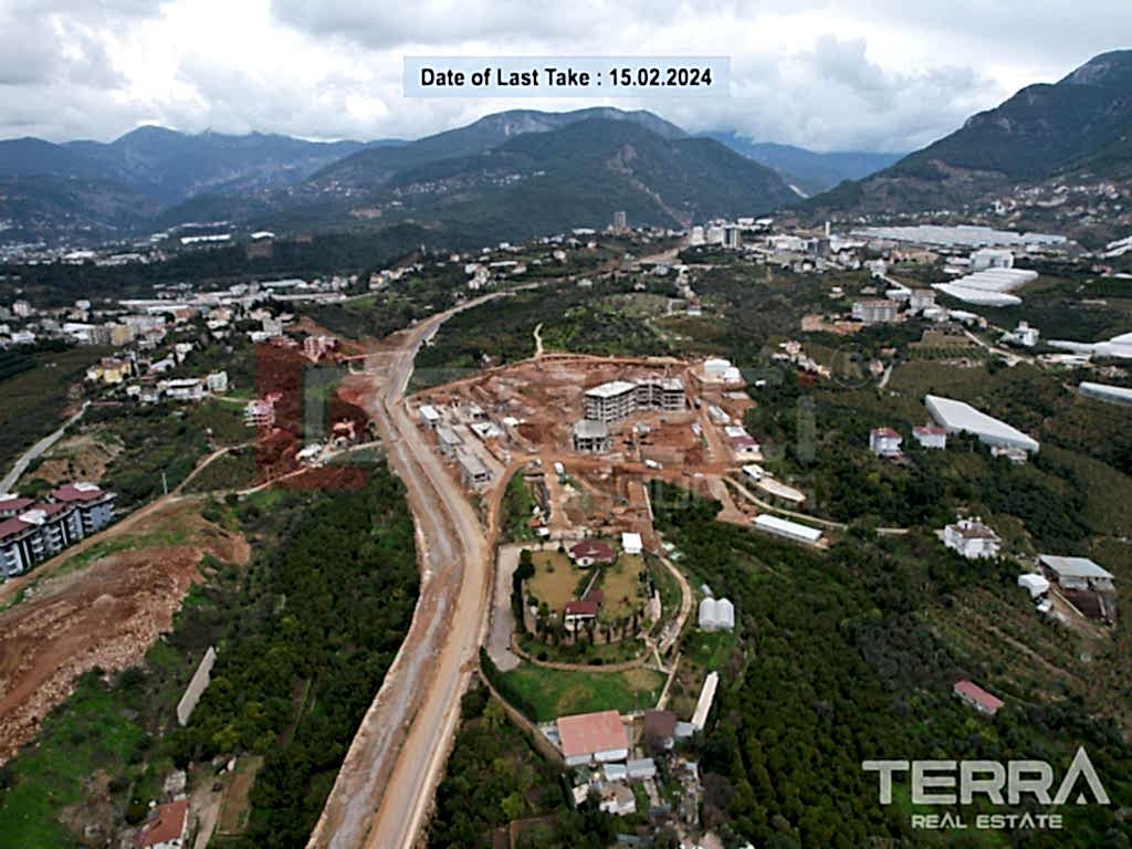 Exclusive Complex Near the Beach in Alanya with Swim Up Apartments - 101316