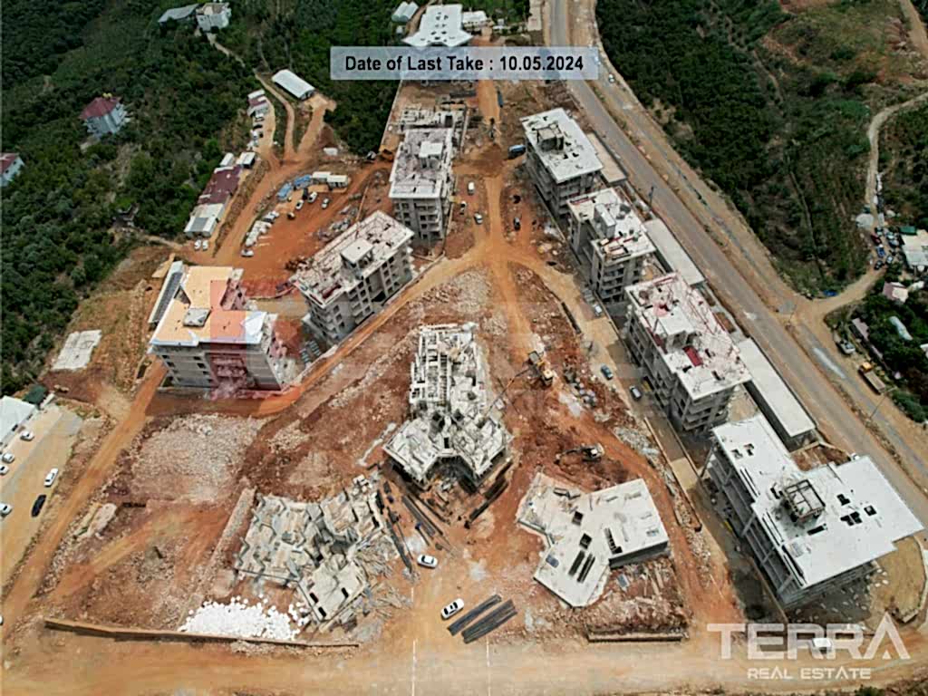 Exclusive Complex Near the Beach in Alanya with Swim Up Apartments - 101318