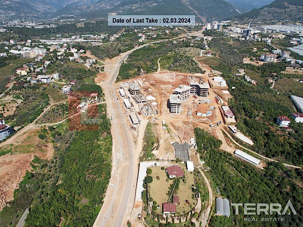 Exclusive Complex Near the Beach in Alanya with Swim Up Apartments - 101320