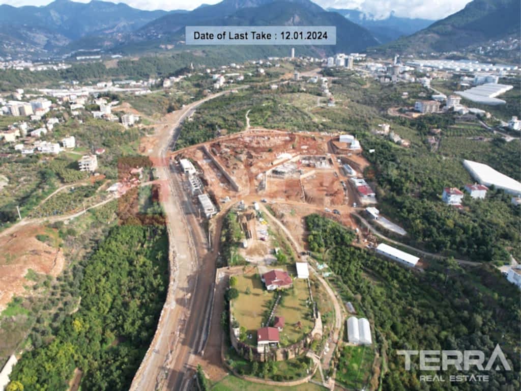 Exclusive Complex Near the Beach in Alanya with Swim Up Apartments - 101323