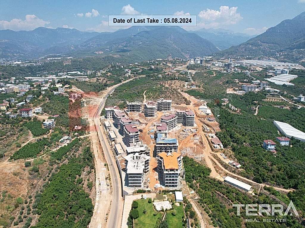 Exclusive Complex Near the Beach in Alanya with Swim Up Apartments - 101324