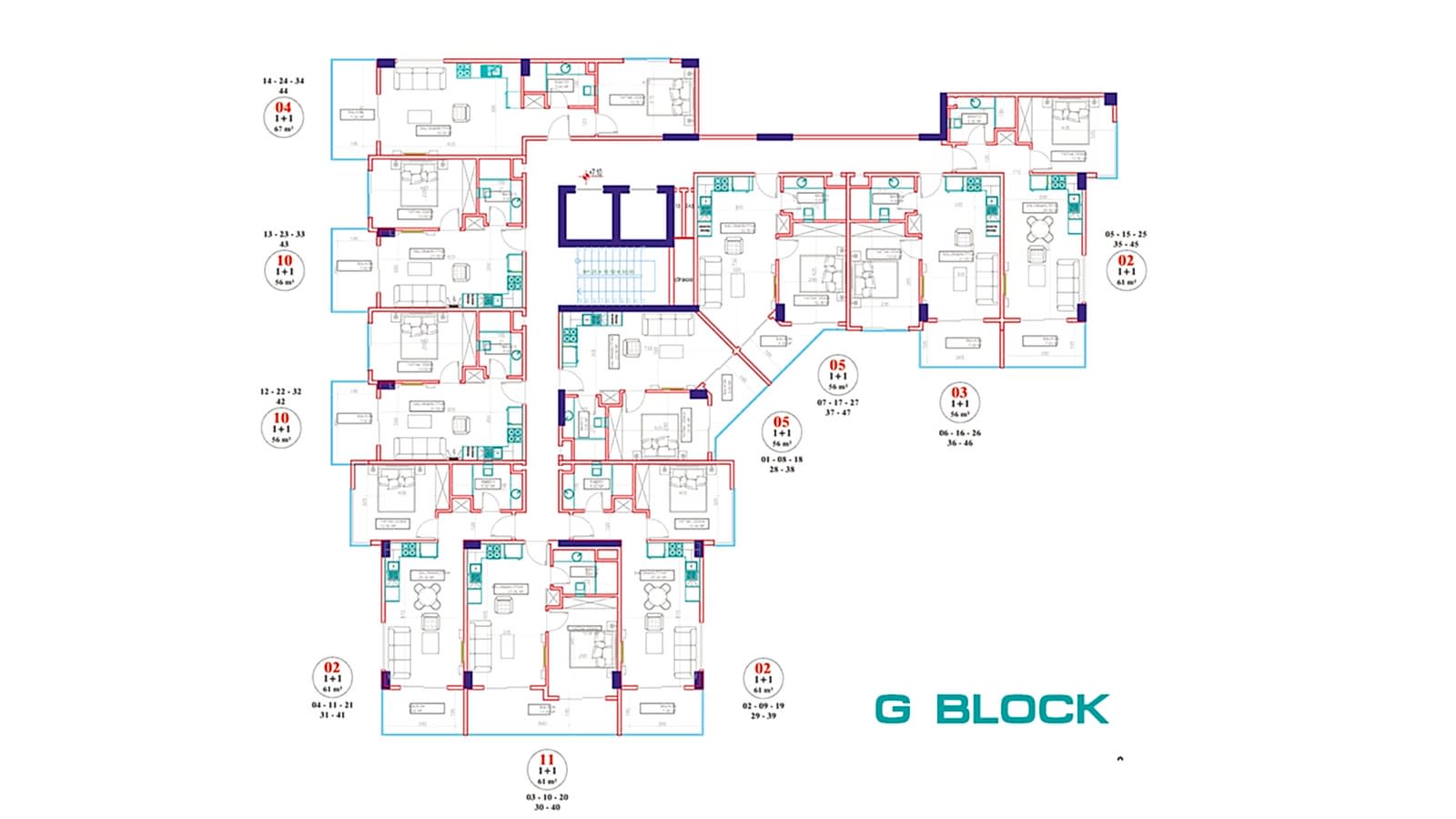 Exclusive Complex Near the Beach in Alanya with Swim Up Apartments - 101836