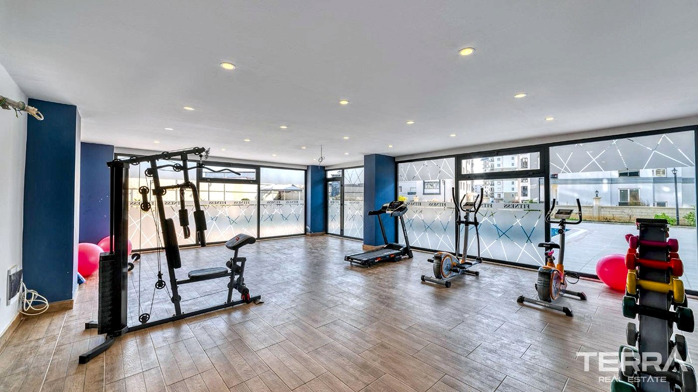 Furnished Apartment within a Comfortable Complex in Alanya, Avsallar - 94377