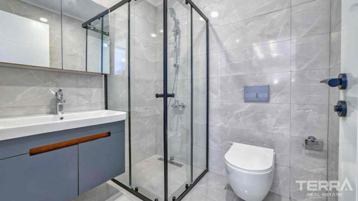 Furnished Apartment within a Comfortable Complex in Alanya, Avsallar - 94394