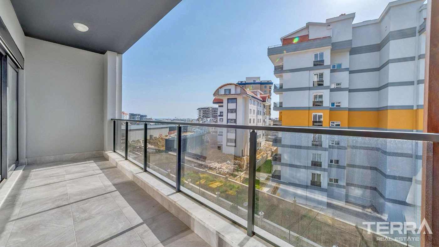 Furnished Apartment within a Comfortable Complex in Alanya, Avsallar - 94406