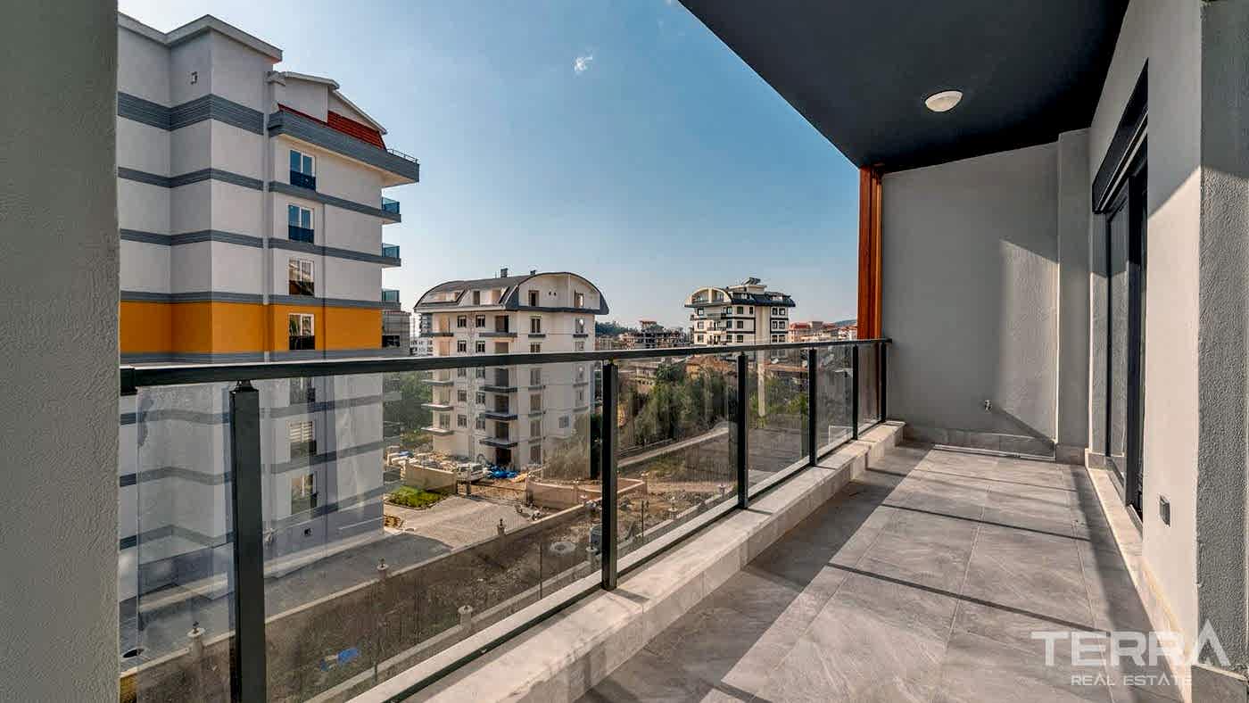 Furnished Apartment within a Comfortable Complex in Alanya, Avsallar - 94407