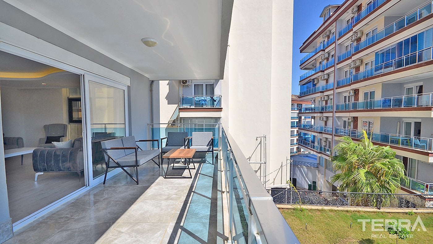 Fully Furnished Resale Alanya Apartment with Stunning Sea View - 84567