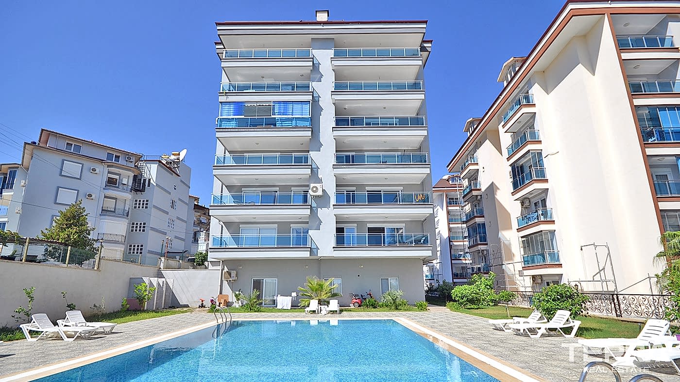 Fully Furnished Resale Alanya Apartment with Stunning Sea View - 84579