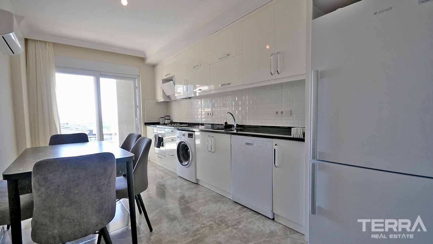 Fully Furnished Resale Alanya Apartment with Stunning Sea View - 84581