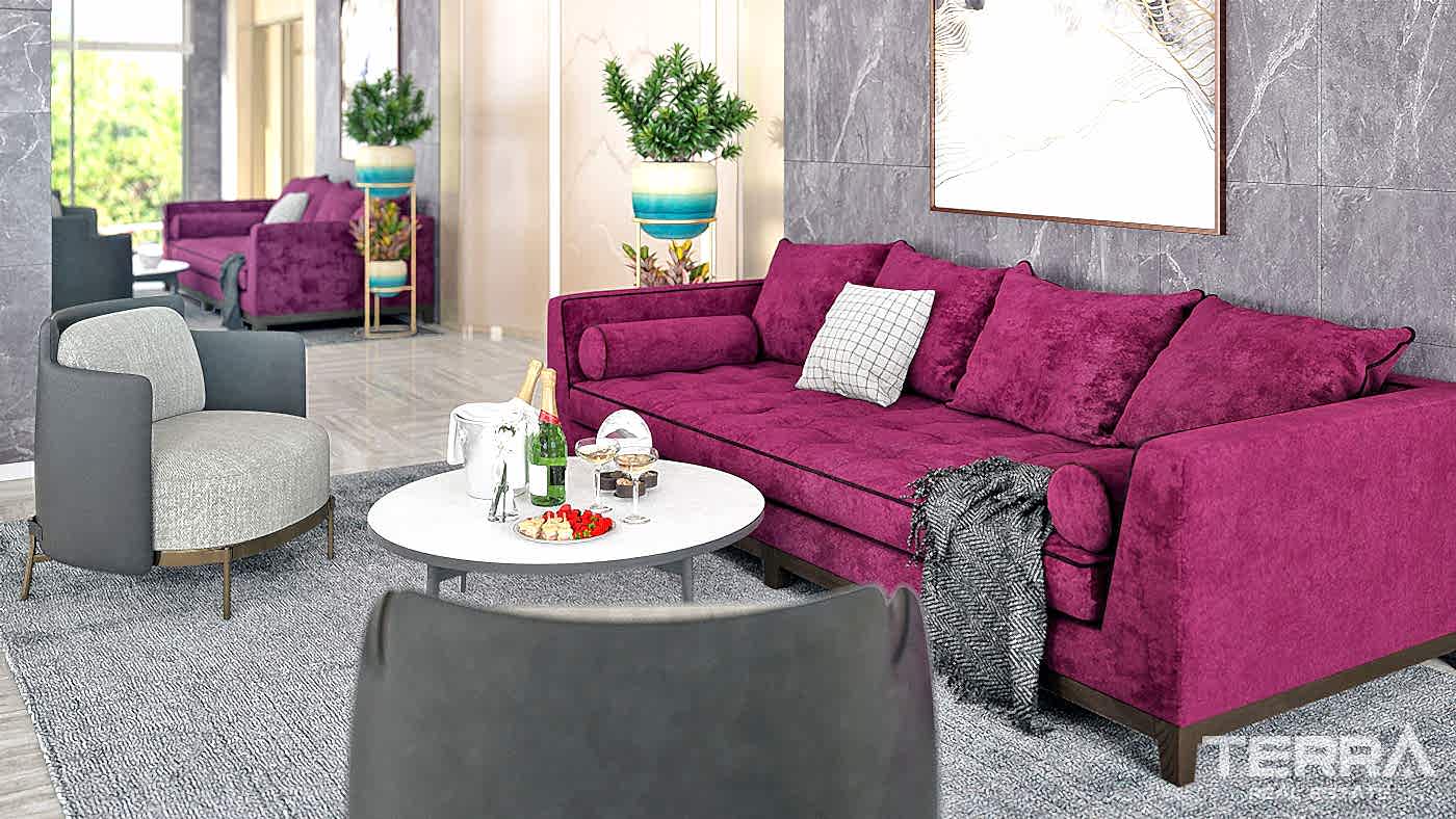 Privileged Lifestyle with 1 Bedroom Apartment in Kargıcak, Alanya - 93841