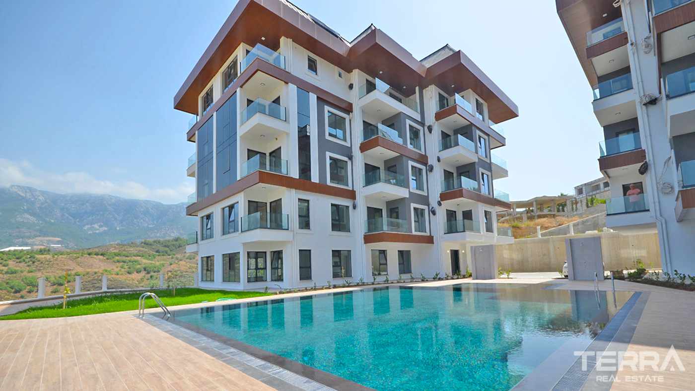 Privileged Lifestyle with 1 Bedroom Apartment in Kargıcak, Alanya