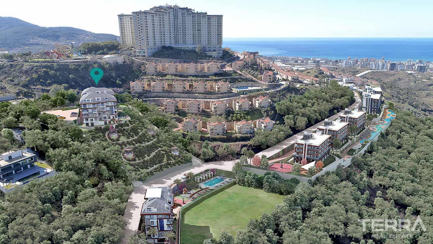 Privileged Lifestyle with 1 Bedroom Apartment in Kargıcak, Alanya - 95412