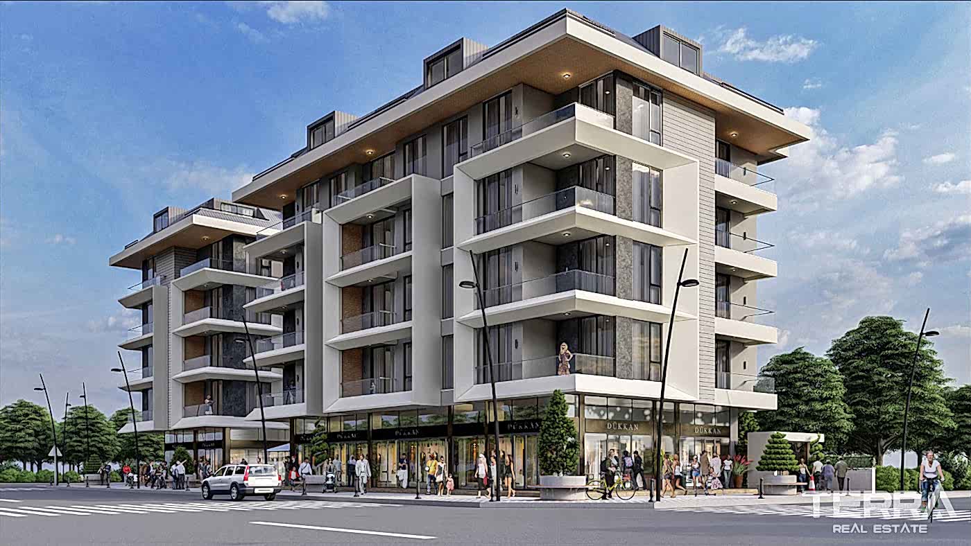 Apartments for Sale in Oba Town Center, Near The Oba Beach in Alanya - 97845