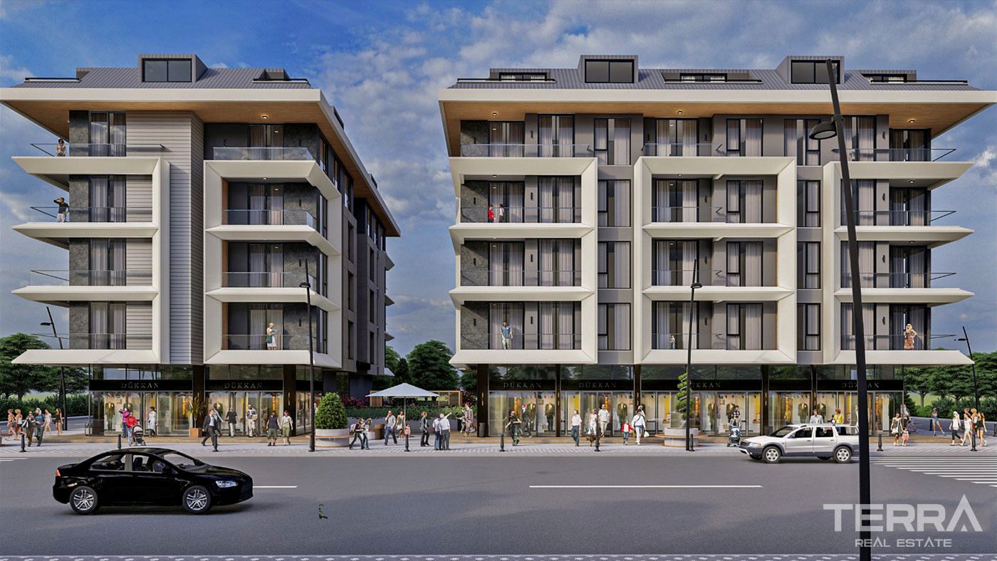 Apartments for Sale in Oba Town Center, Near The Oba Beach in Alanya - 97846