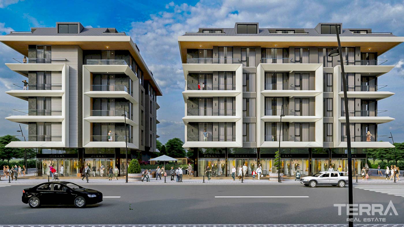 Apartments for Sale in Oba Town Center, Near The Oba Beach in Alanya - 97853