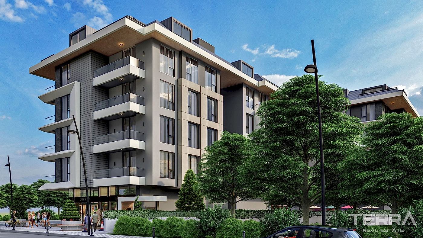 Apartments for Sale in Oba Town Center, Near The Oba Beach in Alanya - 97856