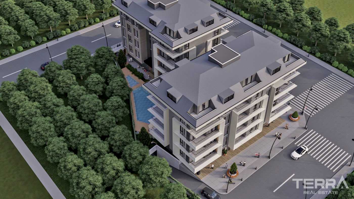 Apartments for Sale in Oba Town Center, Near The Oba Beach in Alanya - 97858