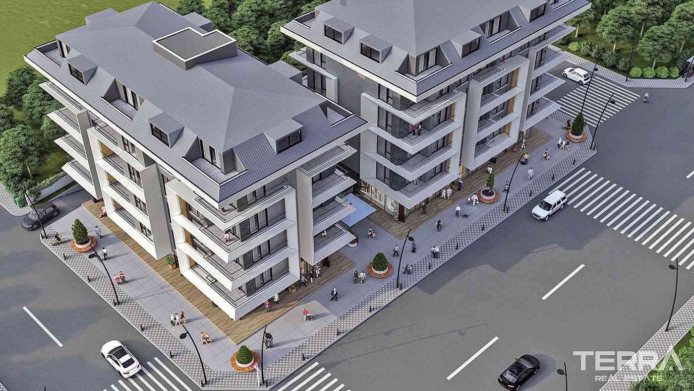 Apartments for Sale in Oba Town Center, Near The Oba Beach in Alanya - 97860
