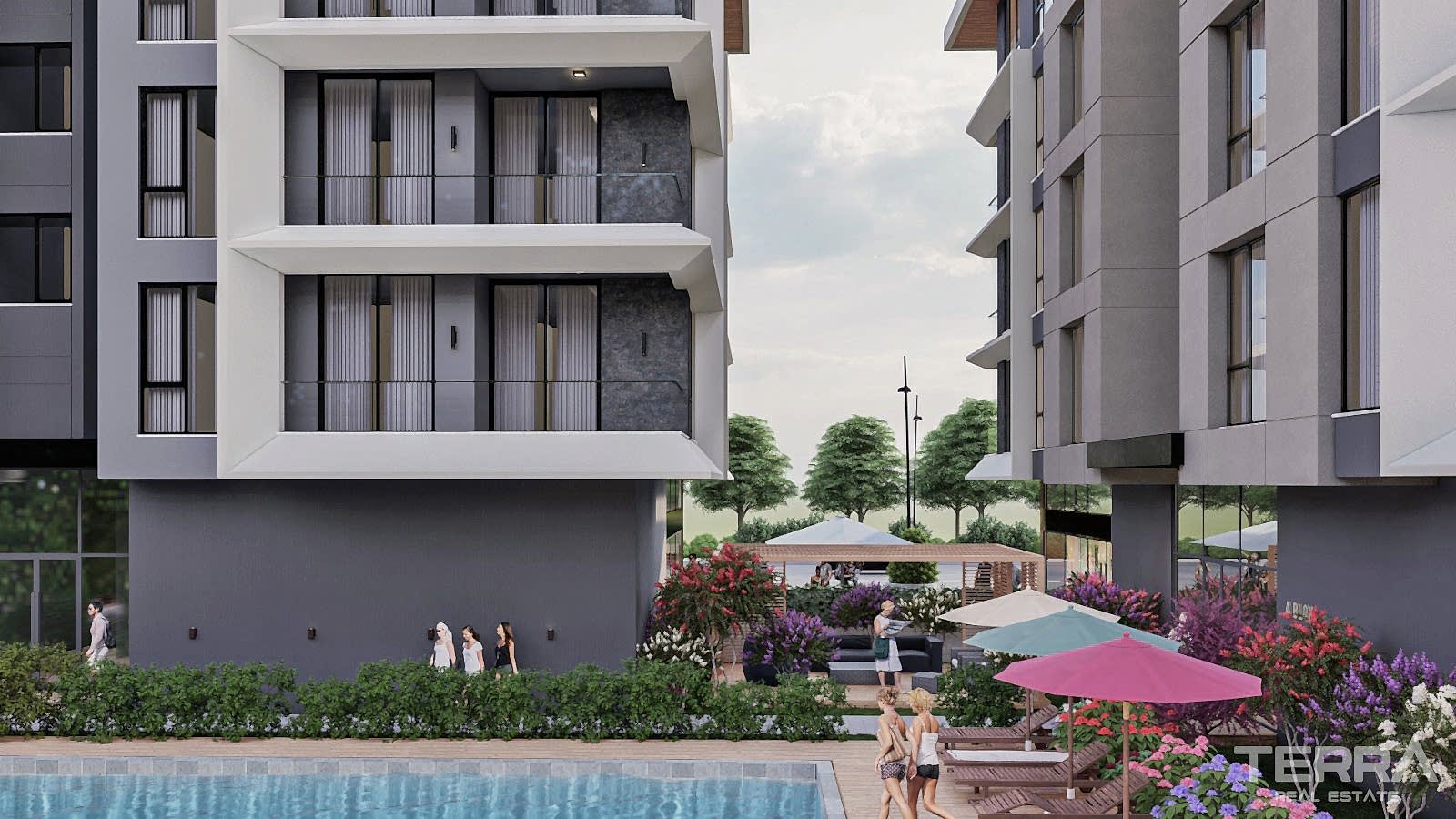 Apartments for Sale in Oba Town Center, Near The Oba Beach in Alanya - 97861