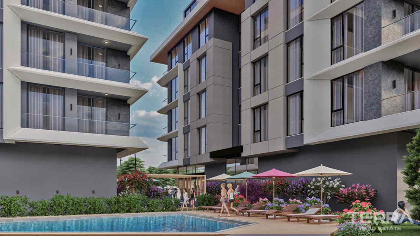 Apartments for Sale in Oba Town Center, Near The Oba Beach in Alanya - 97864