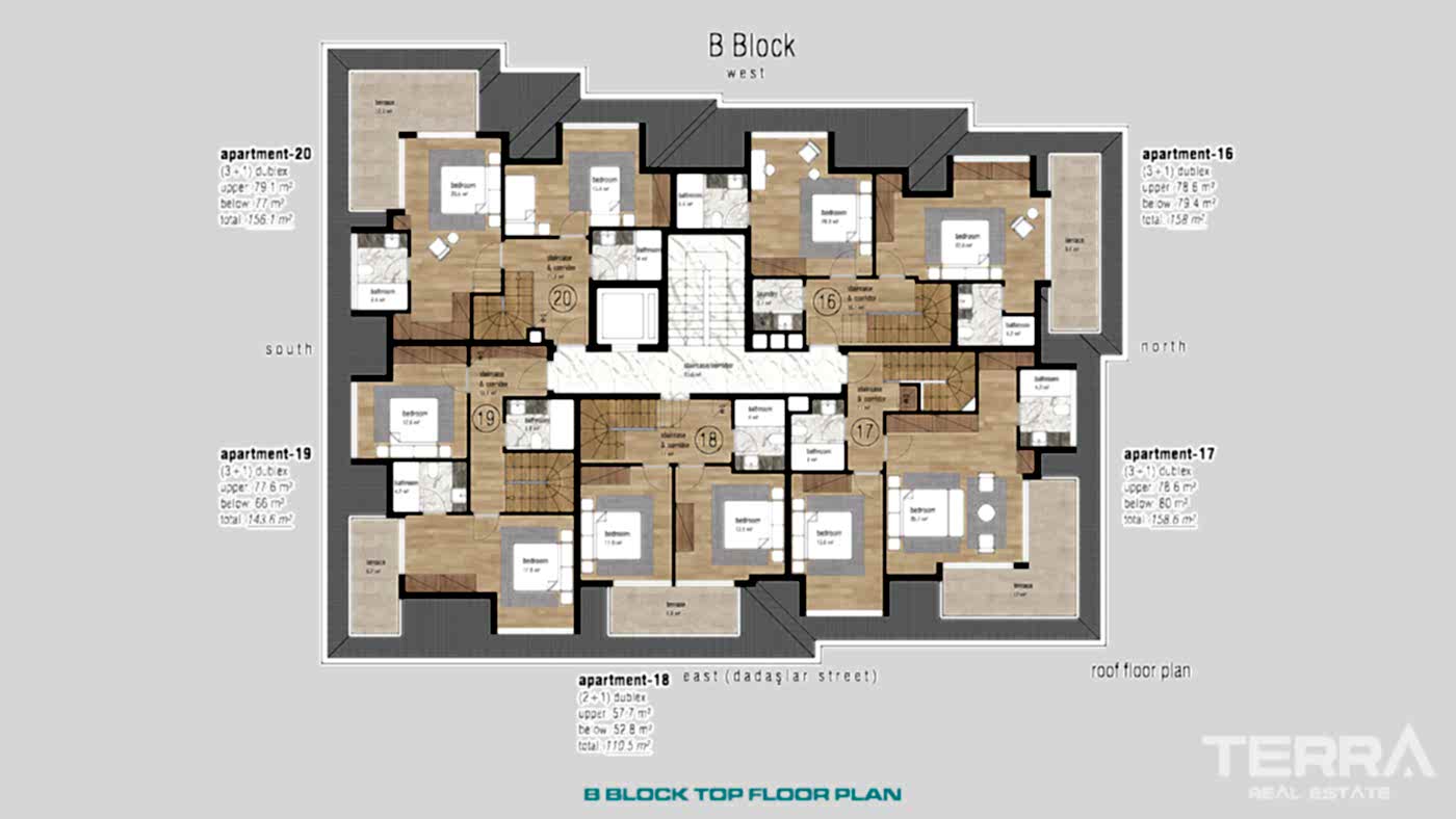 Apartments for Sale in Oba Town Center, Near The Oba Beach in Alanya - 97831